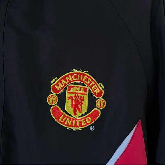 Vintage Manchester United Windbreaker Jacket, Size Large - Picture 3 of 6